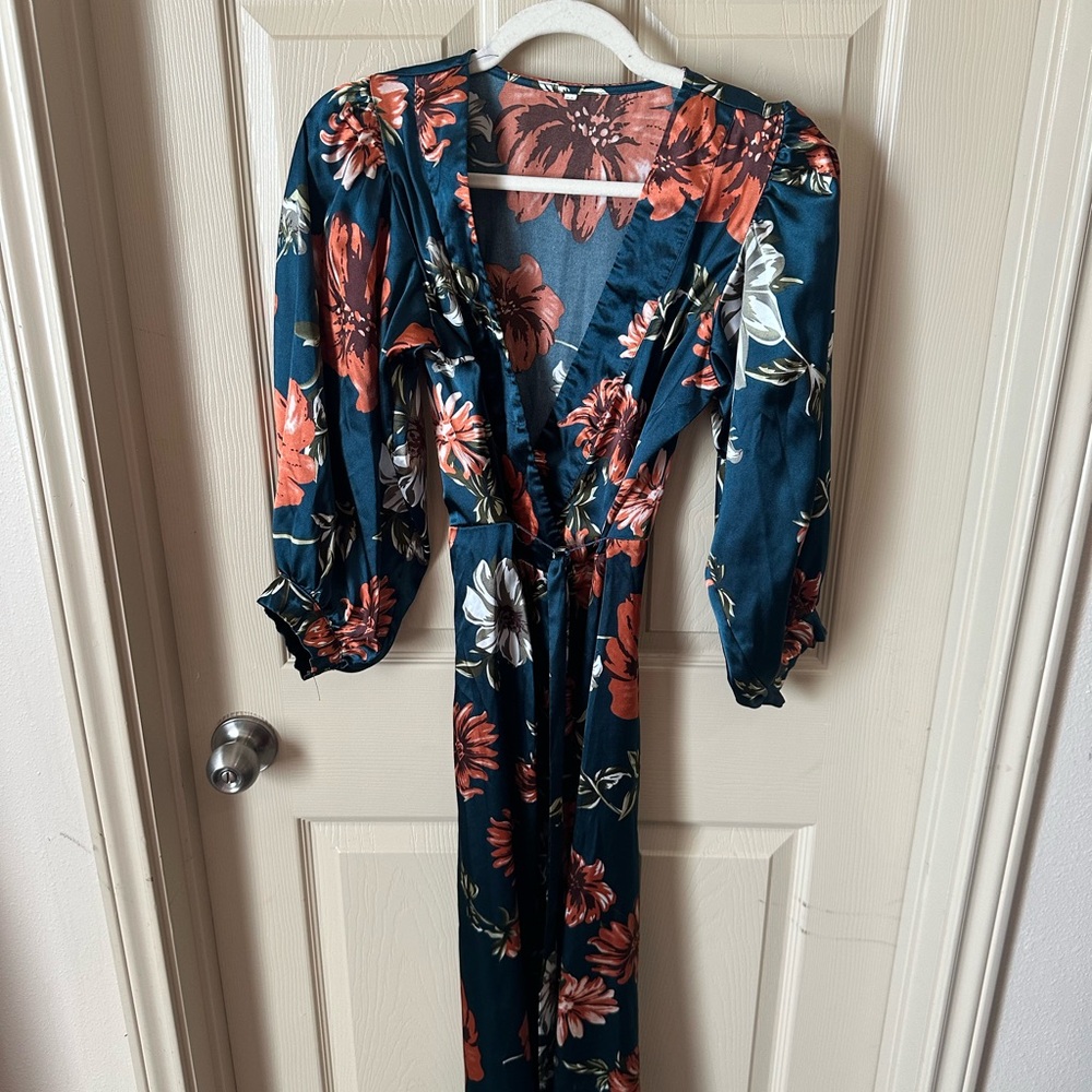 Vibrant Floral Polyester Fabric